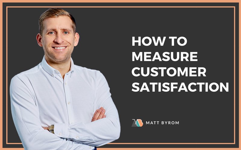 HOW TO MEASURE CUSTOMER SATISFACTION